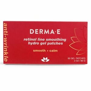 Derma E Retinol Line Smoothing Hydro Gel Patches - Red